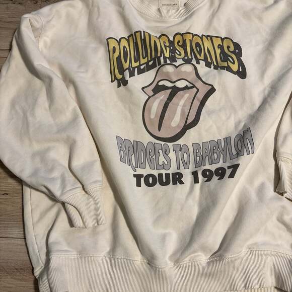 American Eagle Outfitters Rolling Stones Voodoo Lounge '94 Graphic Sweatshirt - Picture 3 of 4